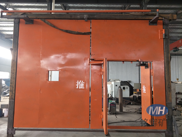 MH銘輝礦山?-?無(wú)壓自動(dòng)透視風(fēng)門的應(yīng)用